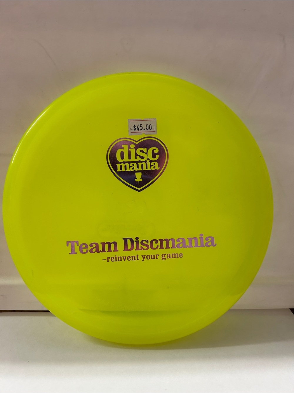 Team Yellow Disc Golf Putter